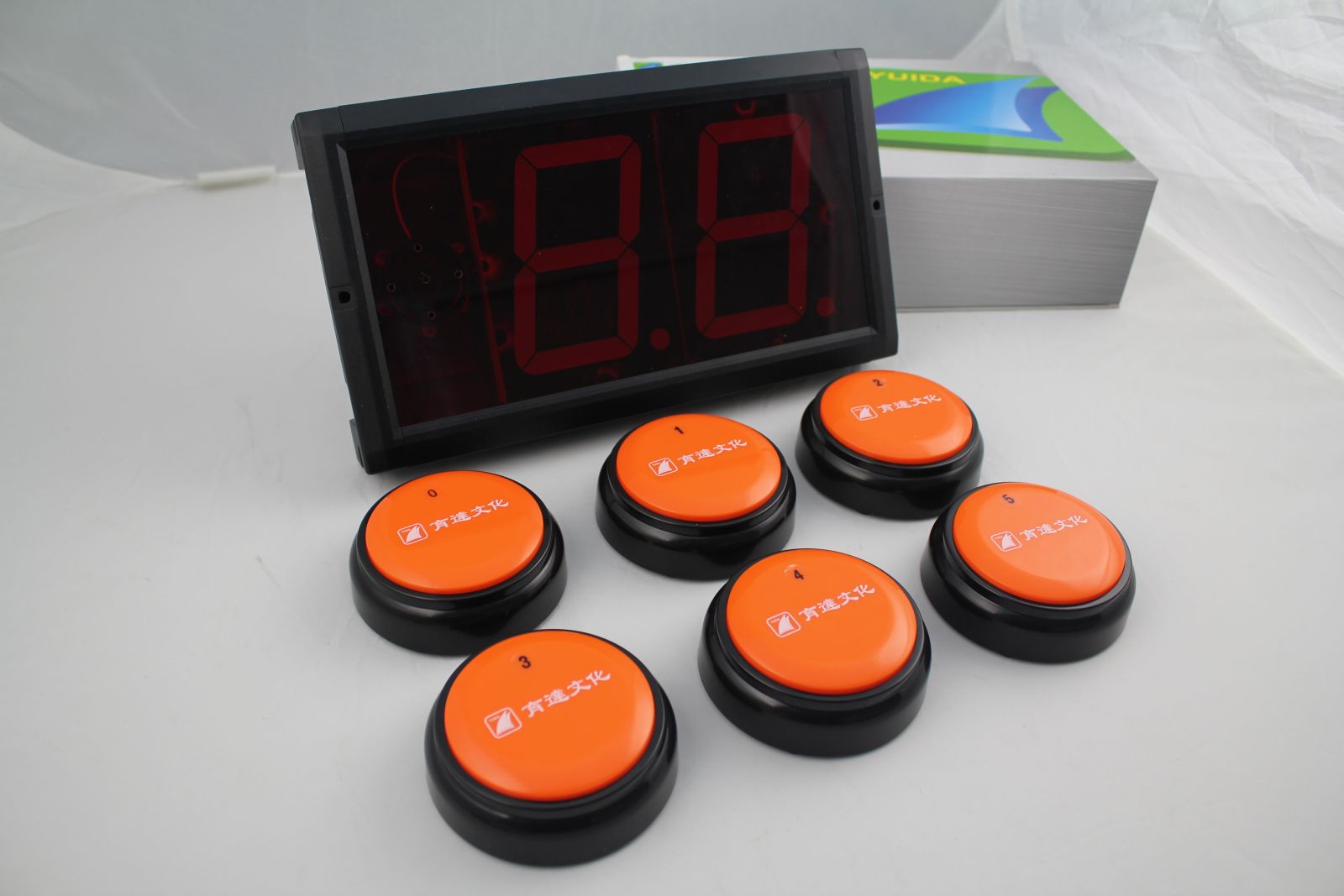 全频域无线数字显示抢答铃